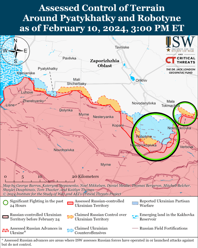 Карта боев в Запорожской области: продвинулись ли оккупанты