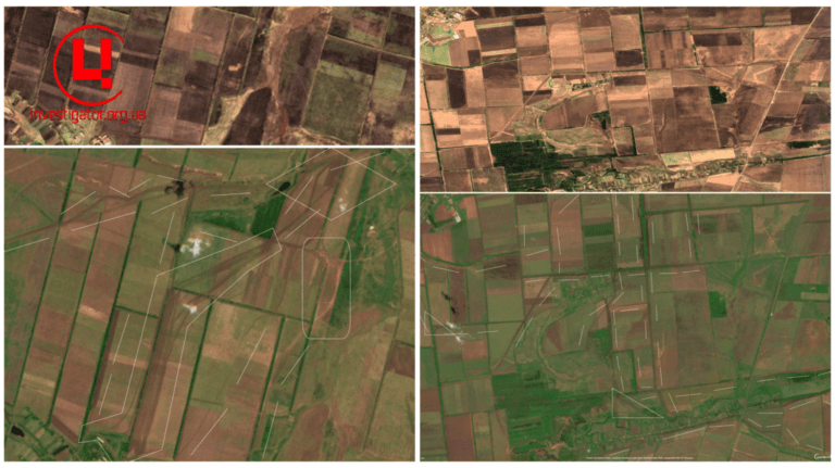 На Запорізькому напрямку окупанти будують фортифікації: фото з супутника