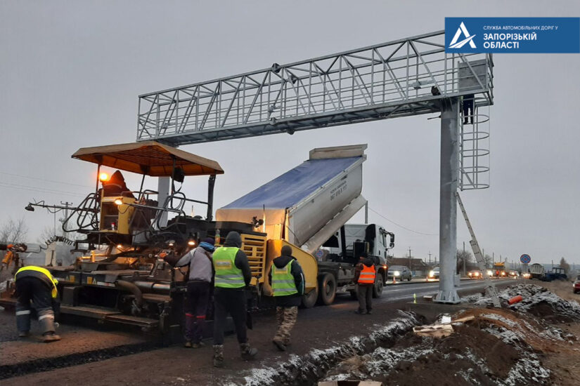 В Запорожской области установлены современные комплексы для взвешивания грузовиков