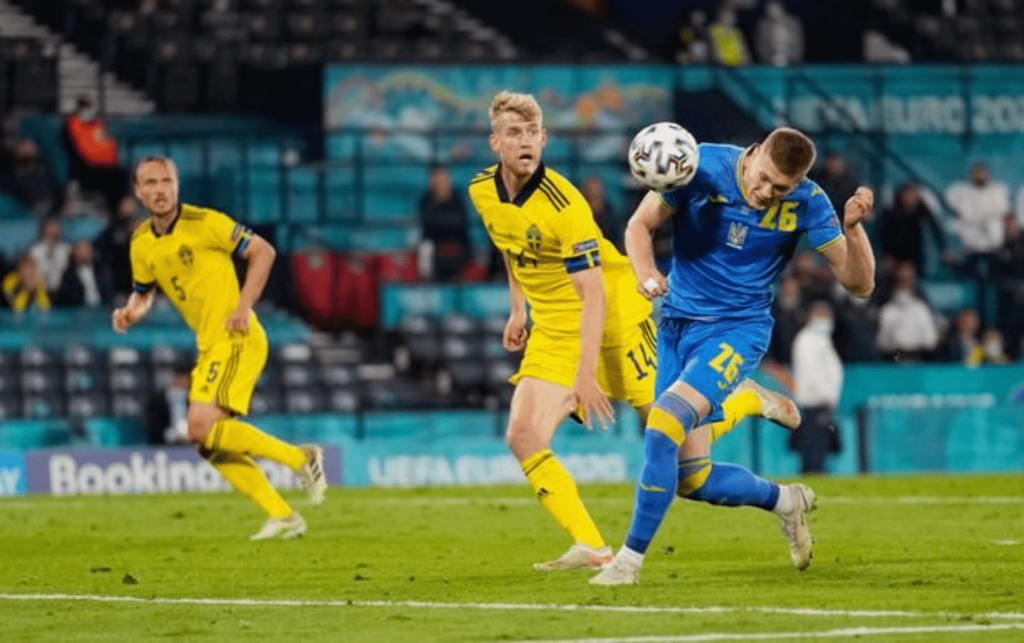 Украина Швеция футбол 2-1