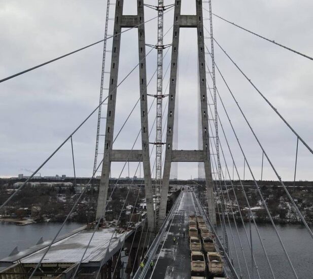 Новая карта проезда через мосты в Запорожье