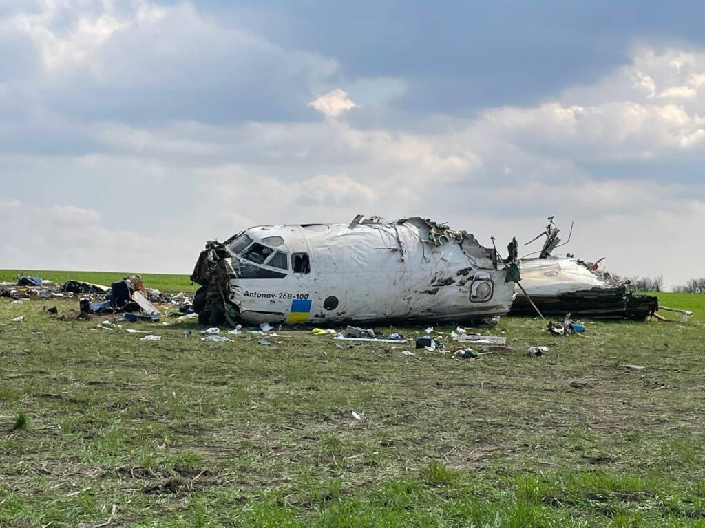 Самолёт Ан-26 упал над Запорожской областью: причина