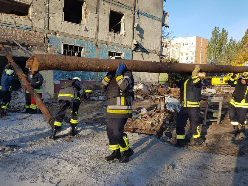 В Запорожье нашли ещё одного погибшего под завалами