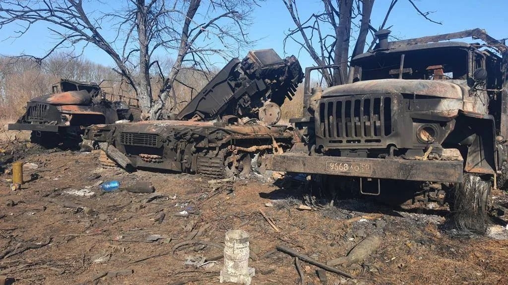 Знищена російська військова техніка