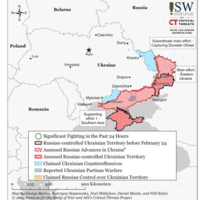 Американские аналитики заявили о провале наступления россиян в Запорожской области