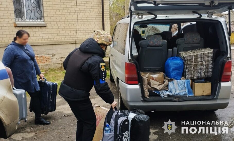 эвакуация гражданских в Запорожской области