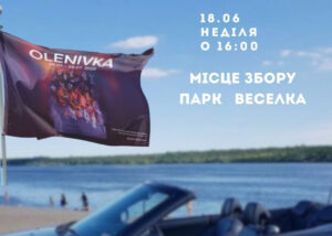 Автопробіг у Запоріжжі на підтримку постраждалих під час теракту в Оленівці