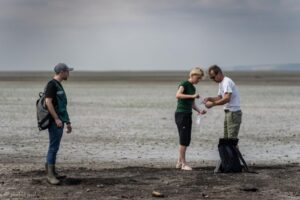 В Запорожье в воронках от прилетов ракет С-300 собрали образцы почвы для исследований