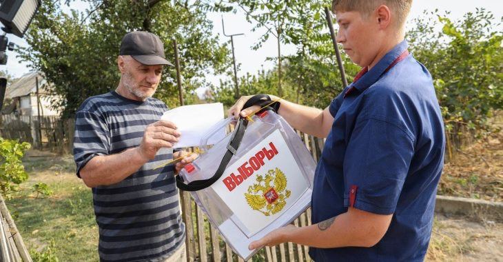 На псевдовиборах у Запорізькій області окупанти пропонують голосувати за росіян