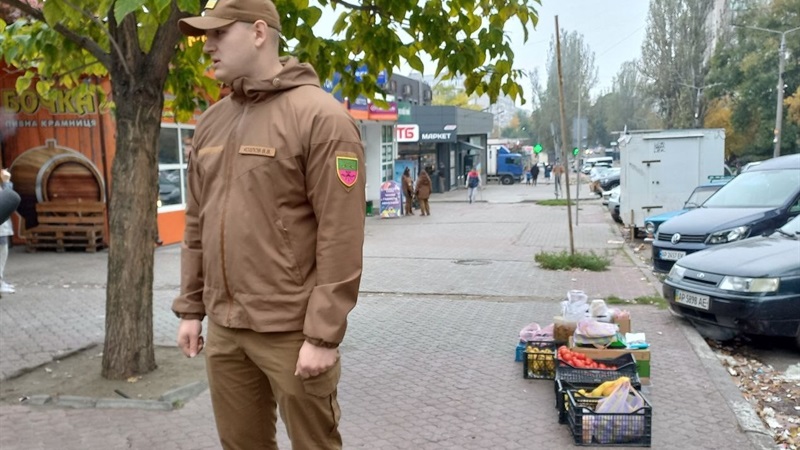 Стихійна торгівля у Запоріжжі