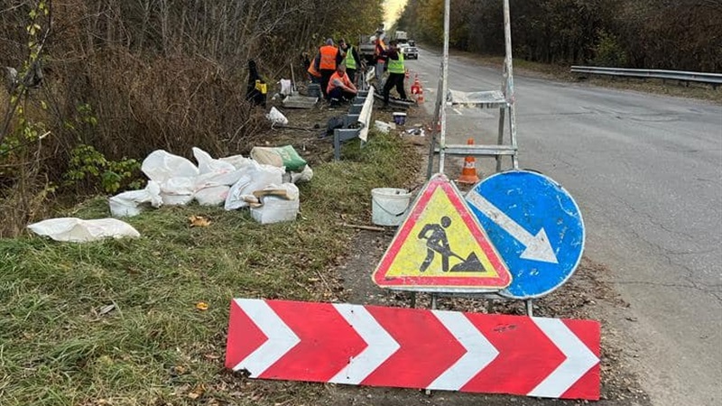 Ремонт доріг у Запоріжжі