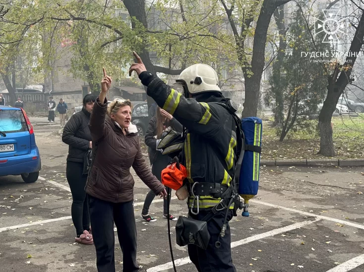 Пожежа у Запоріжжі