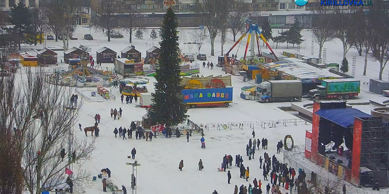 Різдво у Запоріжжі 2019 рік