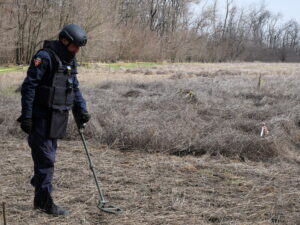 В селі під Запоріжжям працюватимуть сапери після “прильоту” дрона