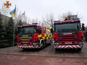 Запорізькі рятувальники отримали технічне підсилення від Великої Британії