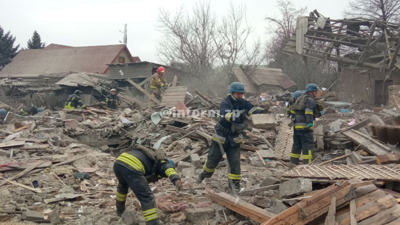 Ракетний удар по Запоріжжю 29 грудня