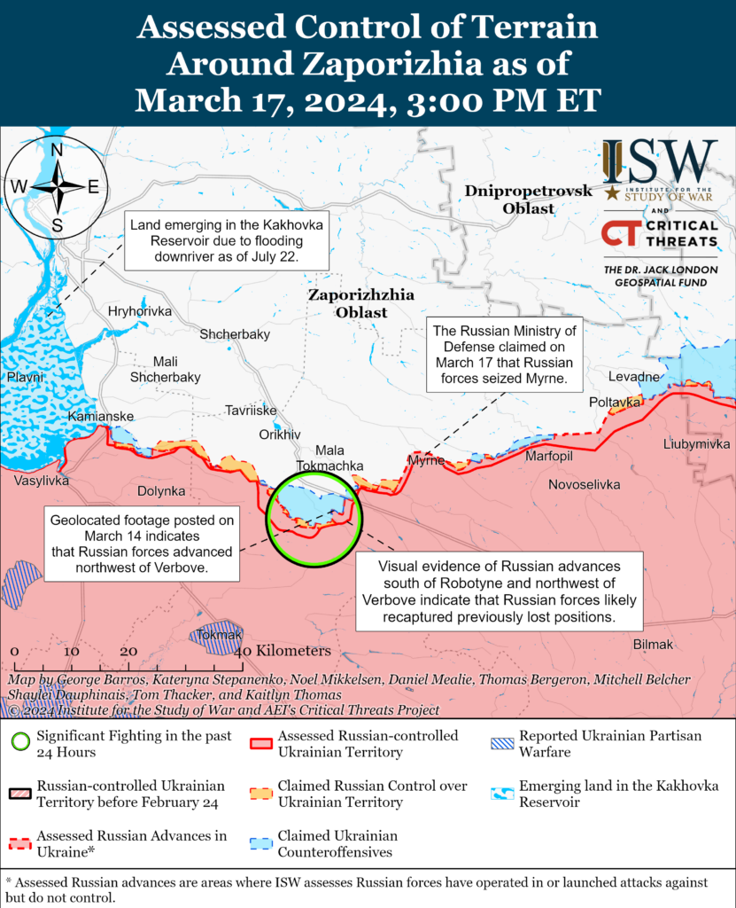 Росіяни захопили ще одне село в Запорізькій області, - ISW