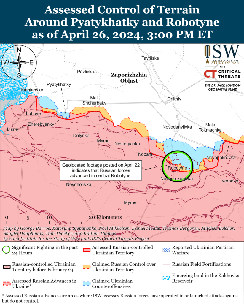 Як відбувається просування росіян на Запорізькому напрямку (КАРТА)