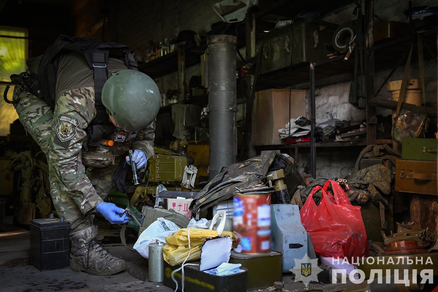 Склад боєприпасів виявили у Запоріжжі