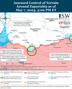 ISW показали, як просуваються росіяни в Роботиному (КАРТА)