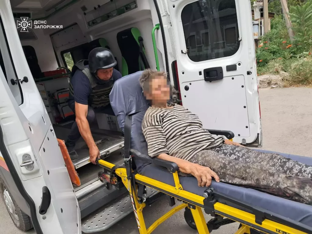 У Пологівському районі під час обстрілу постраждала жінка