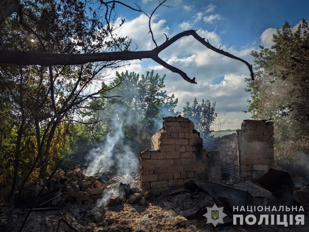 Наслідки російських обстрілів по Запорізькій області