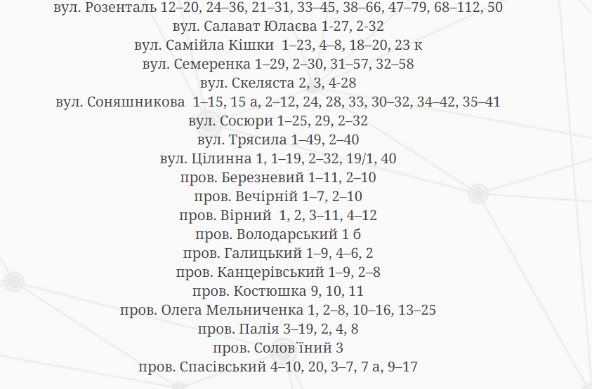 Сотні будинків у Запоріжжі будуть без світла через плановий ремонт 23 серпня (АДРЕСИ)