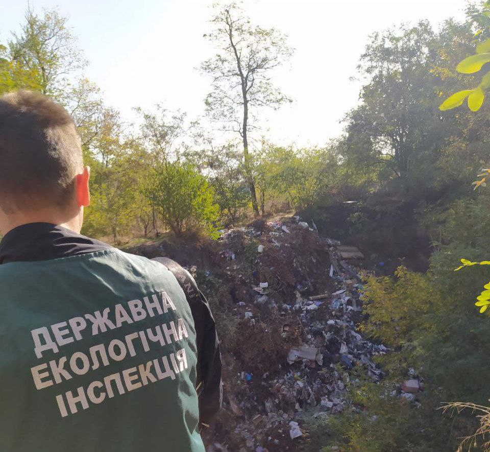 Екологи виявили сміттєзвалище у Запоріжжі.