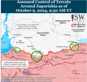 Російські війська просунулися в Запорізькій області – ISW