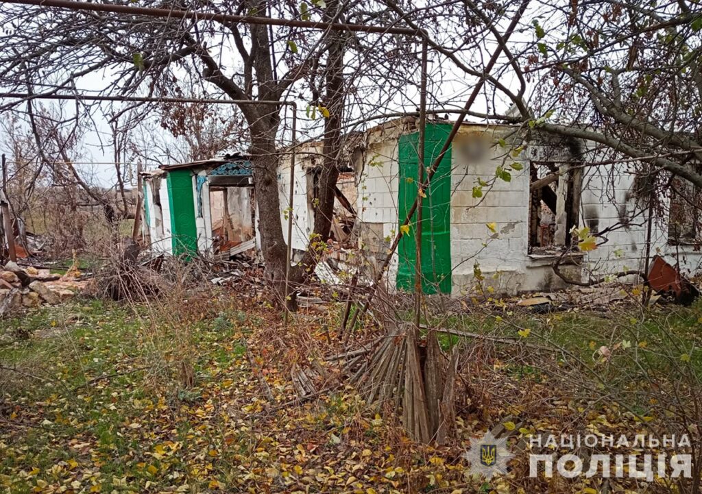 Зруйноване житло жителя села Гуляйпільське