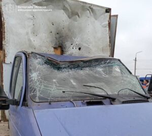 На Запоріжжі росіяни атакували авто з хлібом: постраждав водій (ФОТО)