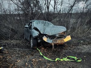 У Запоріжжі водій у стані сп’яніння врізався в дерево