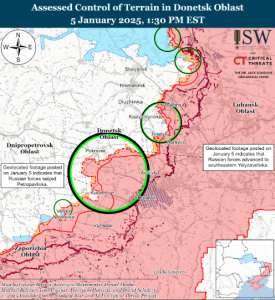 Росіяни продовжують наземні атаки в Запорізькій області — ISW