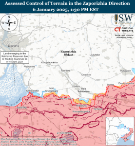 Росіяни продовжили наступальні операції в Запорізькій області: де саме