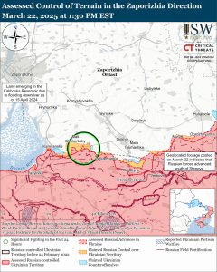 Росіяни знову просунулися на Запорізькому напрямку (КАРТА)